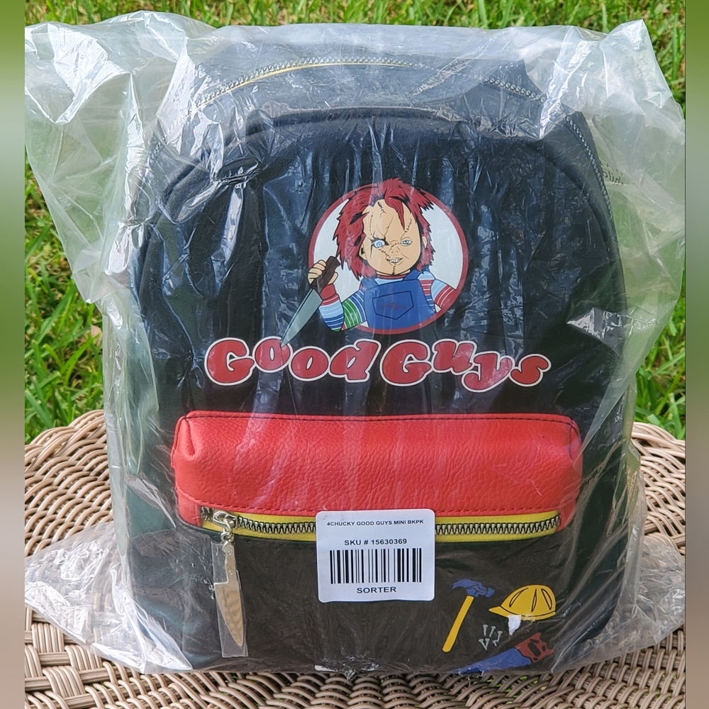 New Bioworld Chucky Good Guys Mini Backpack, NWT